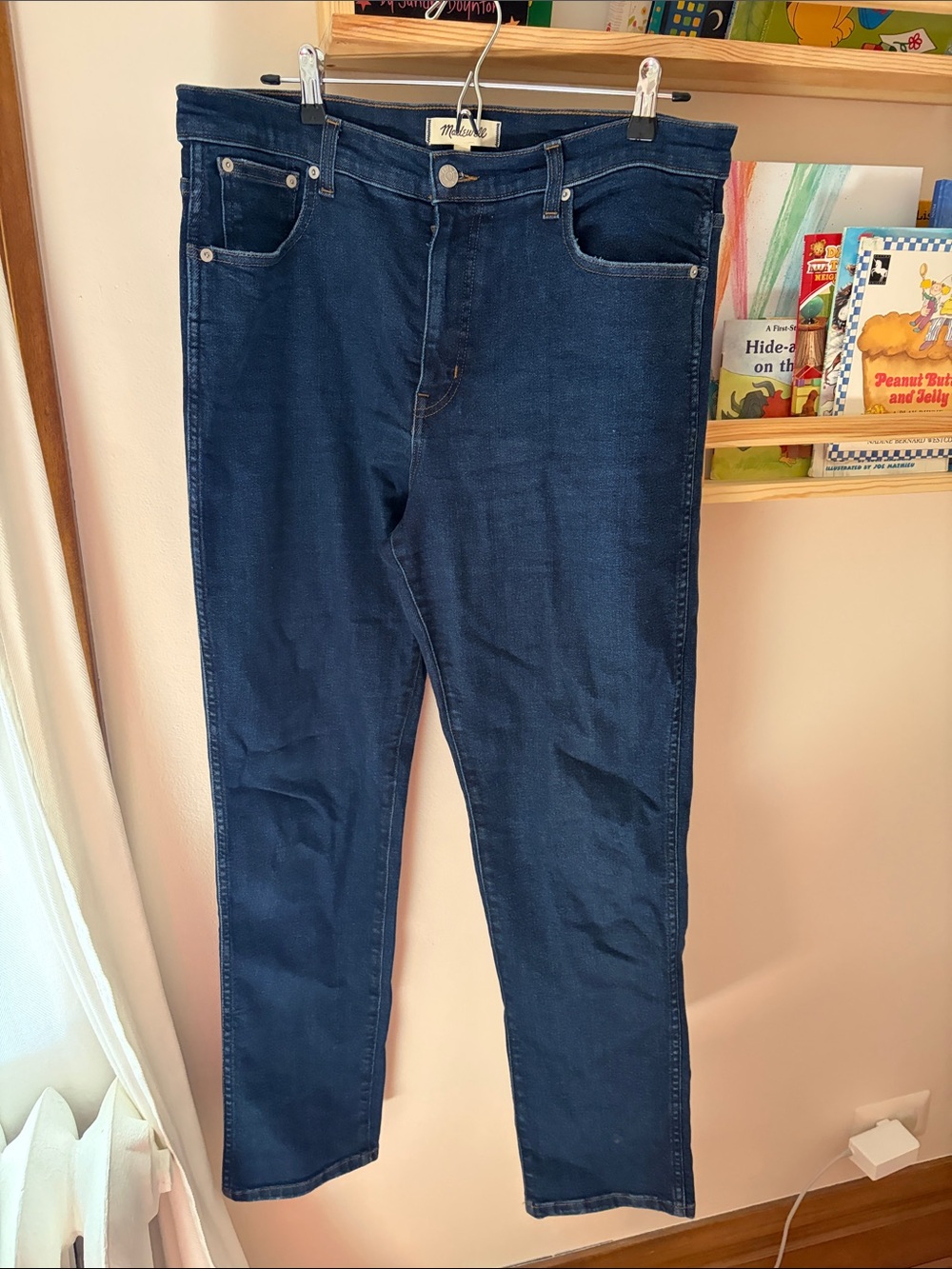 Madewell NWOT  Pencil Jean in Super Stretch Denim